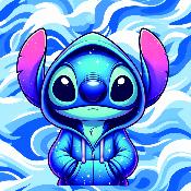 PANNEAU SIMILI : stich 16