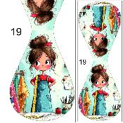 Panneau pour PORTE Clés  : modèle 19