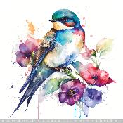 panneau similI  HIRONDELLE : modèle 2189