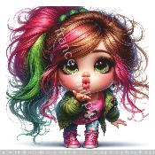 panneau similI  FEMME : modèle 2196