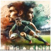 panneau simili  : modèle 2240- HOMME-RUGDY-SPORT