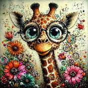 panneau simili  : modèle 2349- GIRAFE 
