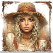 panneau simili  : modèle 2232-FEMME 