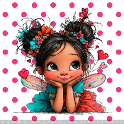 panneau simili  : modèle 2287-FEMME-FILLETTE ANGE 