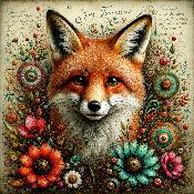 panneau simili  : modèle 2354- RENARD