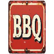 Panneau tissu pour TORCHON : BBQ