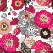 panneau simili  : modèle 2324-FLEURS