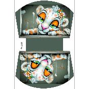 Panneau pour pochette RONDE : modèle PR2363