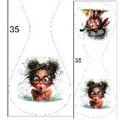 Panneau pour PORTE Clés  : modèle 35