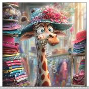 Panneau simili 10x10cm : modéle -49