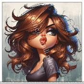 Panneau simili 10x10cm : modéle -A32