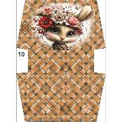 Panneau pour MINI POCHETTE : modèle 10- LAPIN