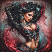 panneau similI  FEMME : modèle 2224