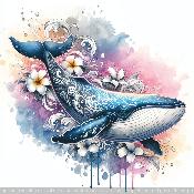 panneau simili  : modèle 2337-BALEINE 