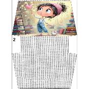 Panneau pour MINI POCHETTE : modèle  -FILETTE 