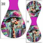 Panneau pour PORTE Clés  : modèle 39