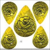 Kit créatif :PARURE BOUCLE D'OREILLE-PENDENTIF: modèle 52