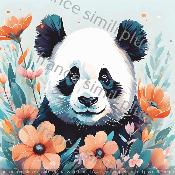panneau simili panda: modéle 1712