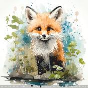 panneau simili  : modèle 1830-renard 