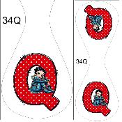 Panneau pour PORTE Clés  : modèle 34Q