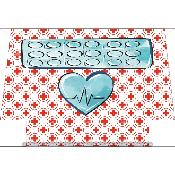Panneau SIMILI 40x27cm : modèle MEDICAL TP004A