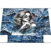 Panneau SIMILI 40x27cm : modèle FEMME PT2079