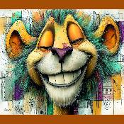 panneau simili  : modèle 2366- LION 