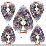 Kit créatif :PARURE BOUCLE D'OREILLE-PENDENTIF: modèle 25