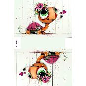 Panneau simili pour pochette moyenne : modèle PC2347