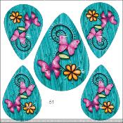 Kit créatif :PARURE BOUCLE D'OREILLE-PENDENTIF: modèle 51