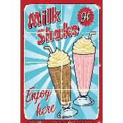 Panneau tissu pour TORCHON : MILK SHAKE