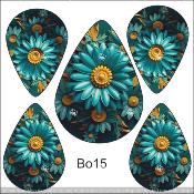 Kit créatif :PARURE BOUCLE D'OREILLE-PENDENTIF  : modèle 15
