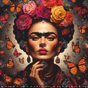 panneau simili FEMME FRIDA : modèle 1751