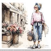 panneau similI  FEMME : modèle 2192