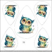 Kit créatif :PARURE BOUCLE D'OREILLE-PENDENTIF: modèle 23