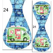 Panneau pour PORTE Clés  : modèle 24