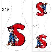 Panneau pour PORTE Clés  : modèle 34S
