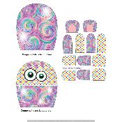 Kit couture créatif :DOUDOU MANGE SOUCIS : modèle 3