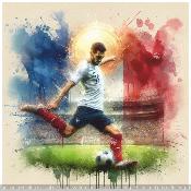 panneau simili  : modèle 2241- HOMME-FOOT-SPORT