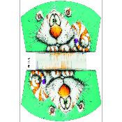 Panneau pour pochette RONDE : modèle PR2348