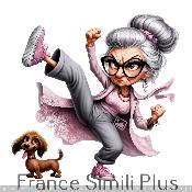 panneau simili cuir  : modèle 2387- grand-mère