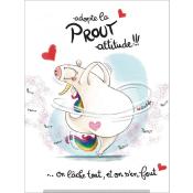 Panneau simili 13x20 cm : Prout attitude : modéle 50