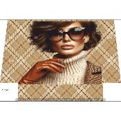 Panneau SIMILI 40x27cm : modèle FEMME 2080