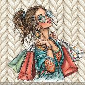 panneau similI  FEMME : modèle 2216