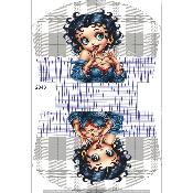 Panneau pour pochette RONDE : modèle PR2343
