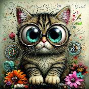 panneau simili  : modèle 2356- CHAT