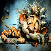 panneau simili  : modèle 2362- LION
