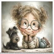 Panneau simili 10x10cm : modéle -42