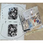 lot 2 PANNEAUX POCHETTES : HOMME ADOS + FEMME STEAMPUNK